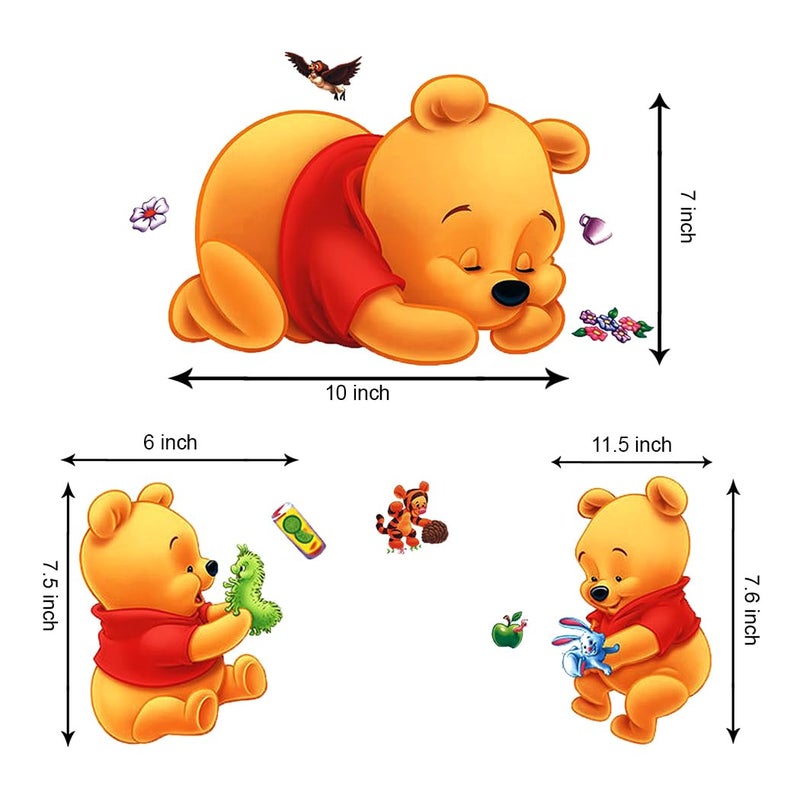 DEKOSH Winnie The Pooh Wall Decals for Baby Nursery Decor - Image 5